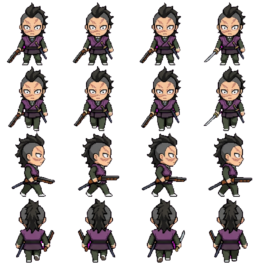 Genya Shinazugawa movement sprite