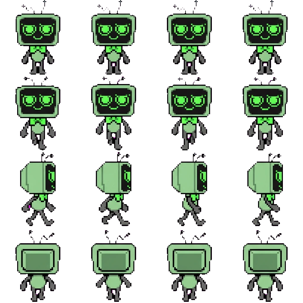 Vee movement sprite