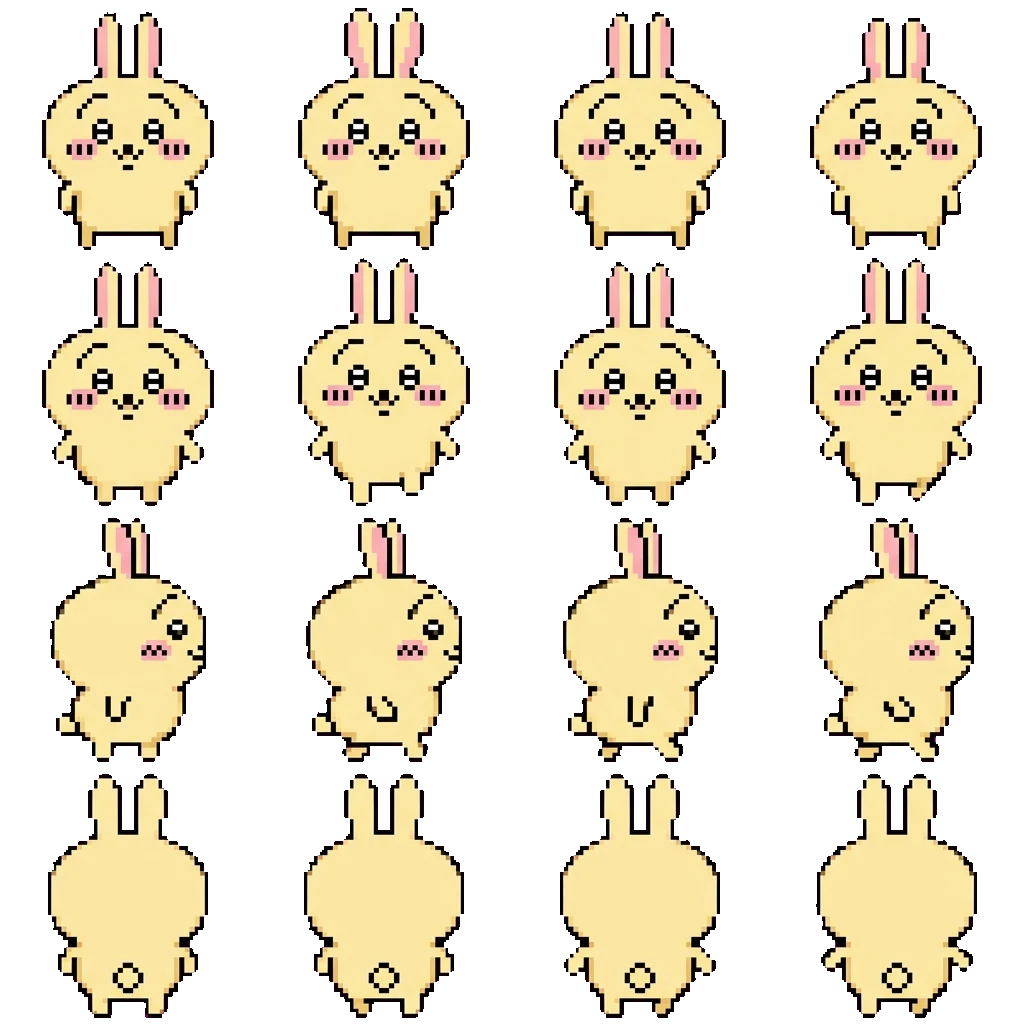 Usagi movement sprite