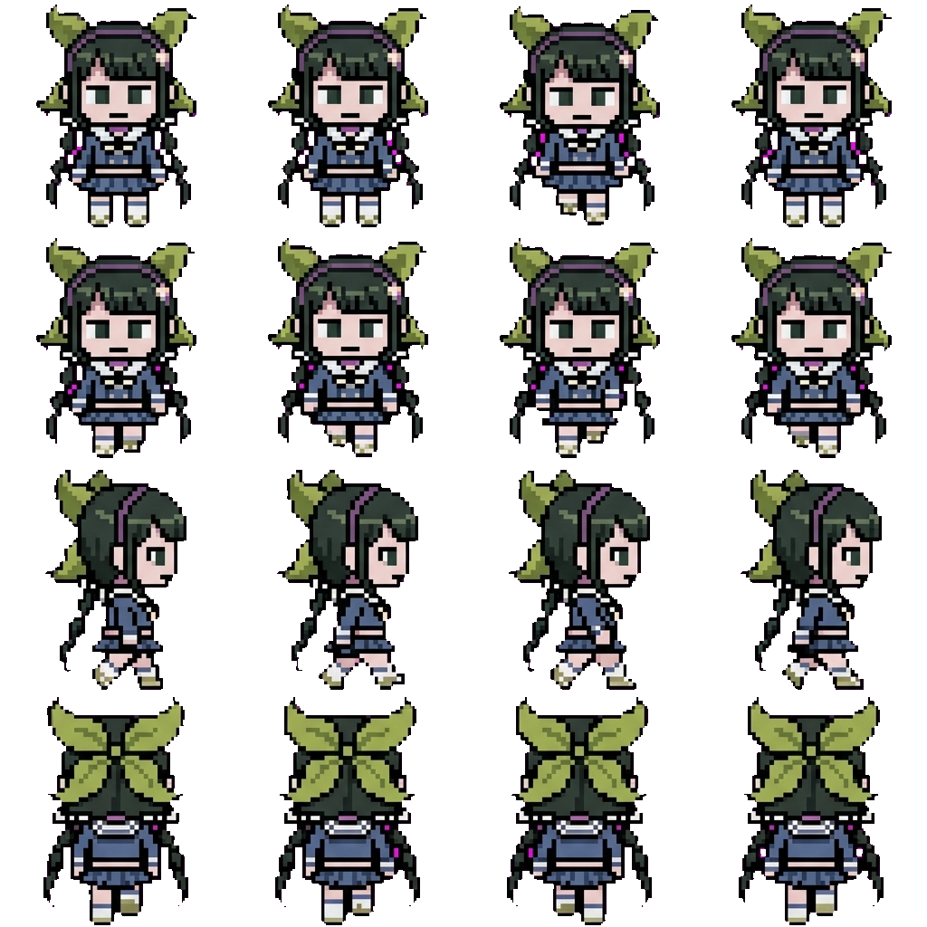 Tenko Chabashiba movement sprite