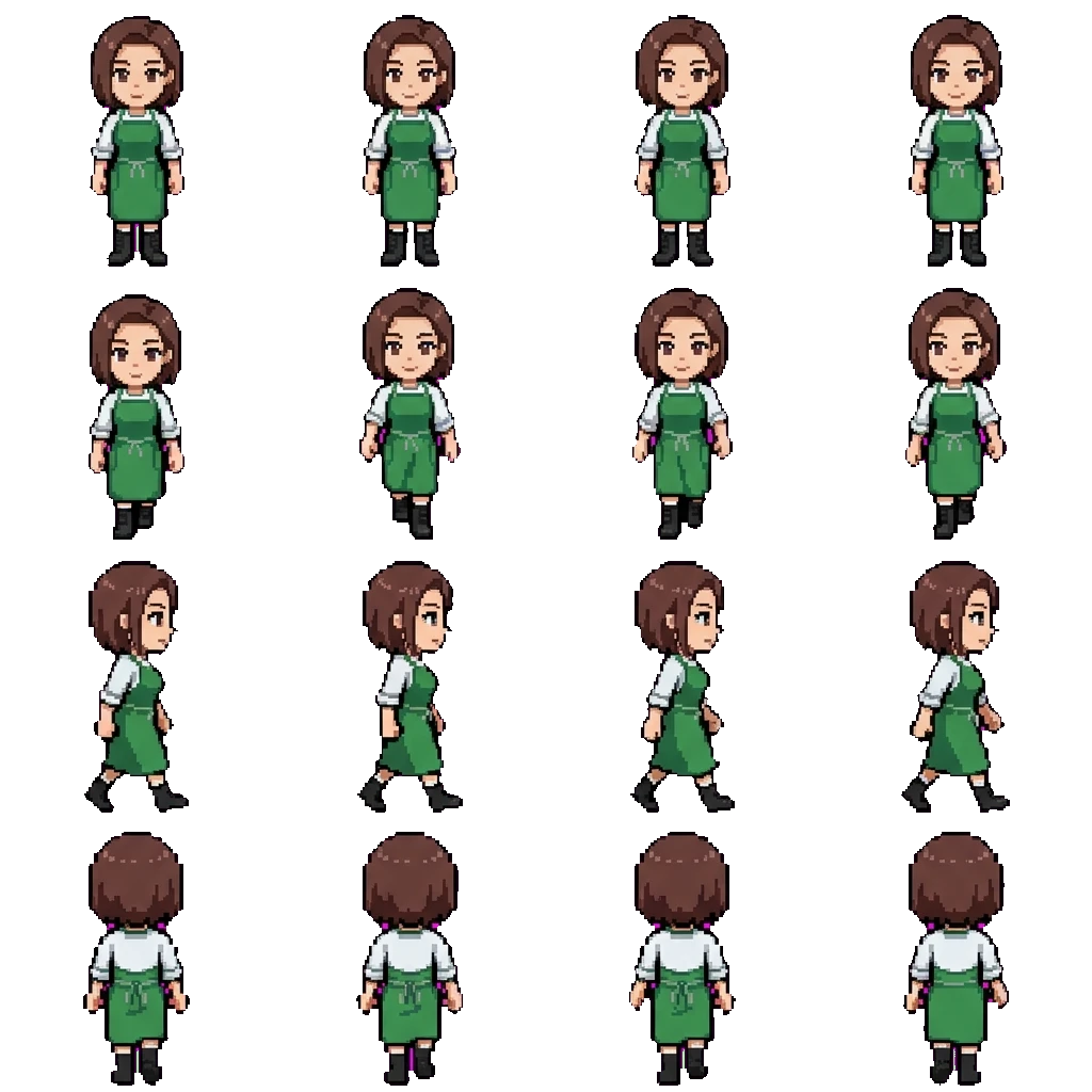 Котоха movement sprite