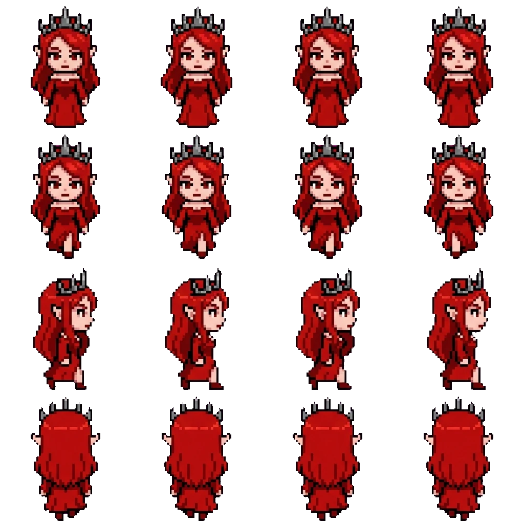 Elvira movement sprite