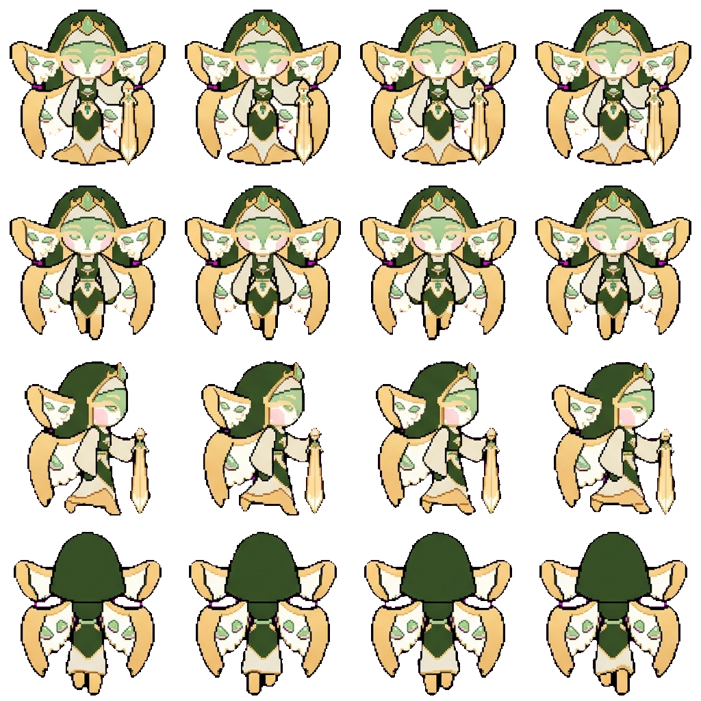 Angels Trumpet movement sprite
