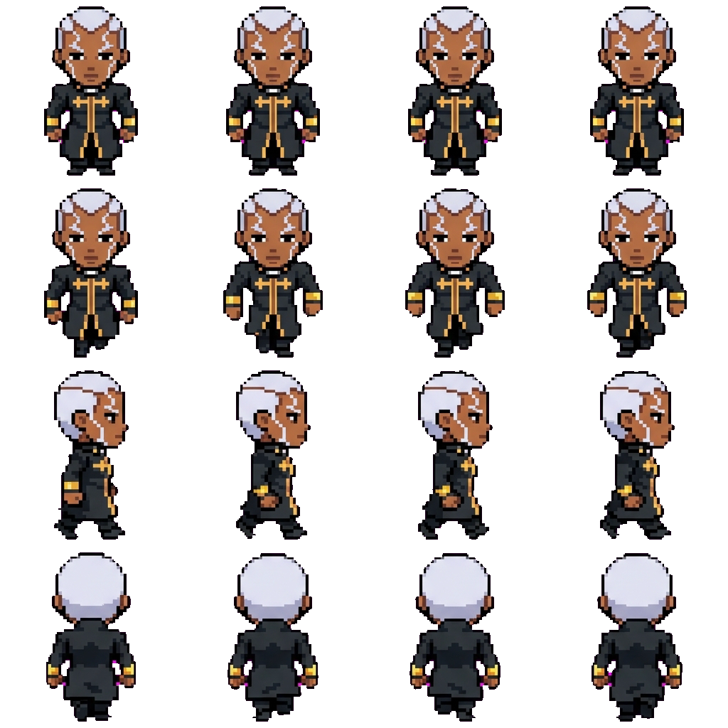 Enrico Pucci movement sprite