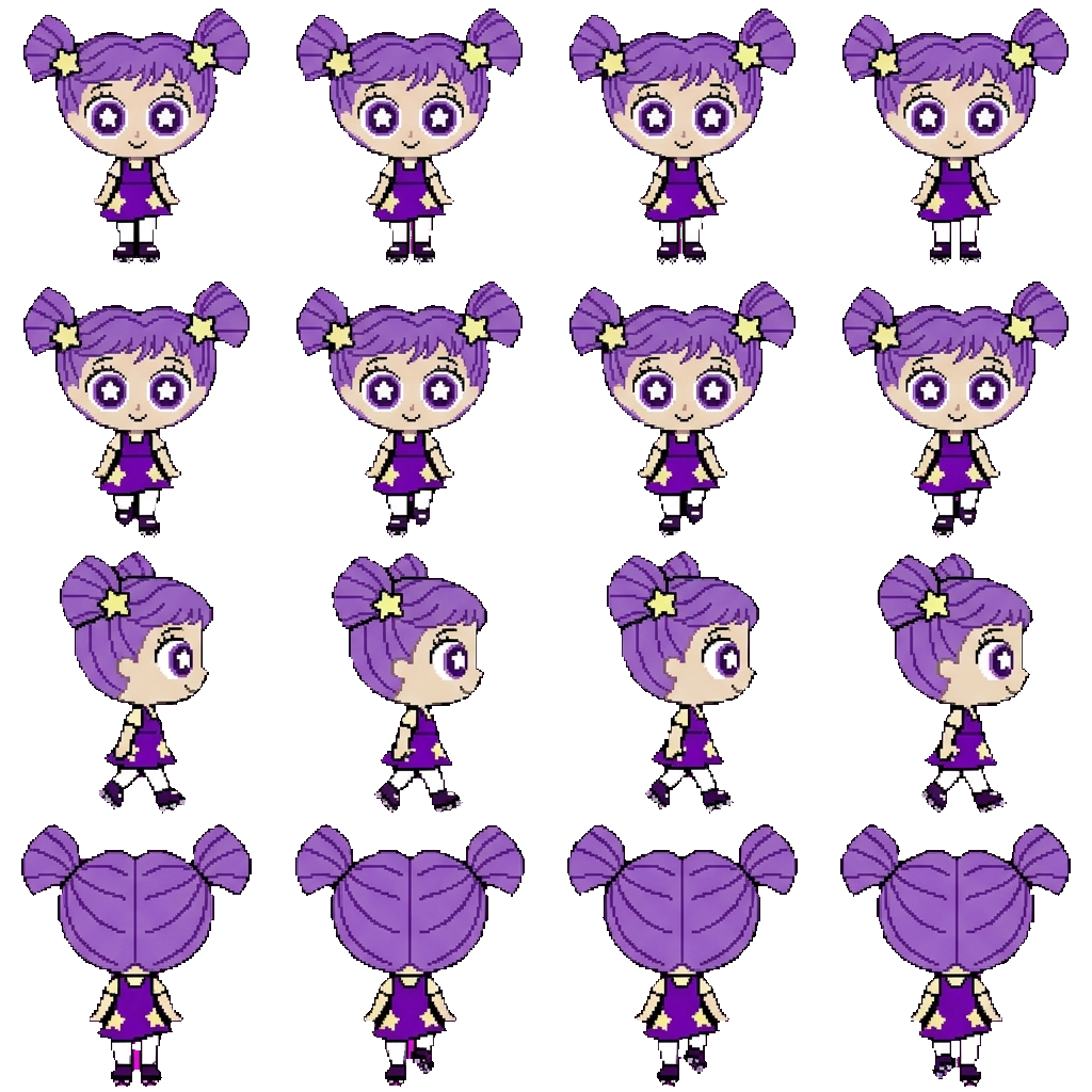 Andromeda movement sprite