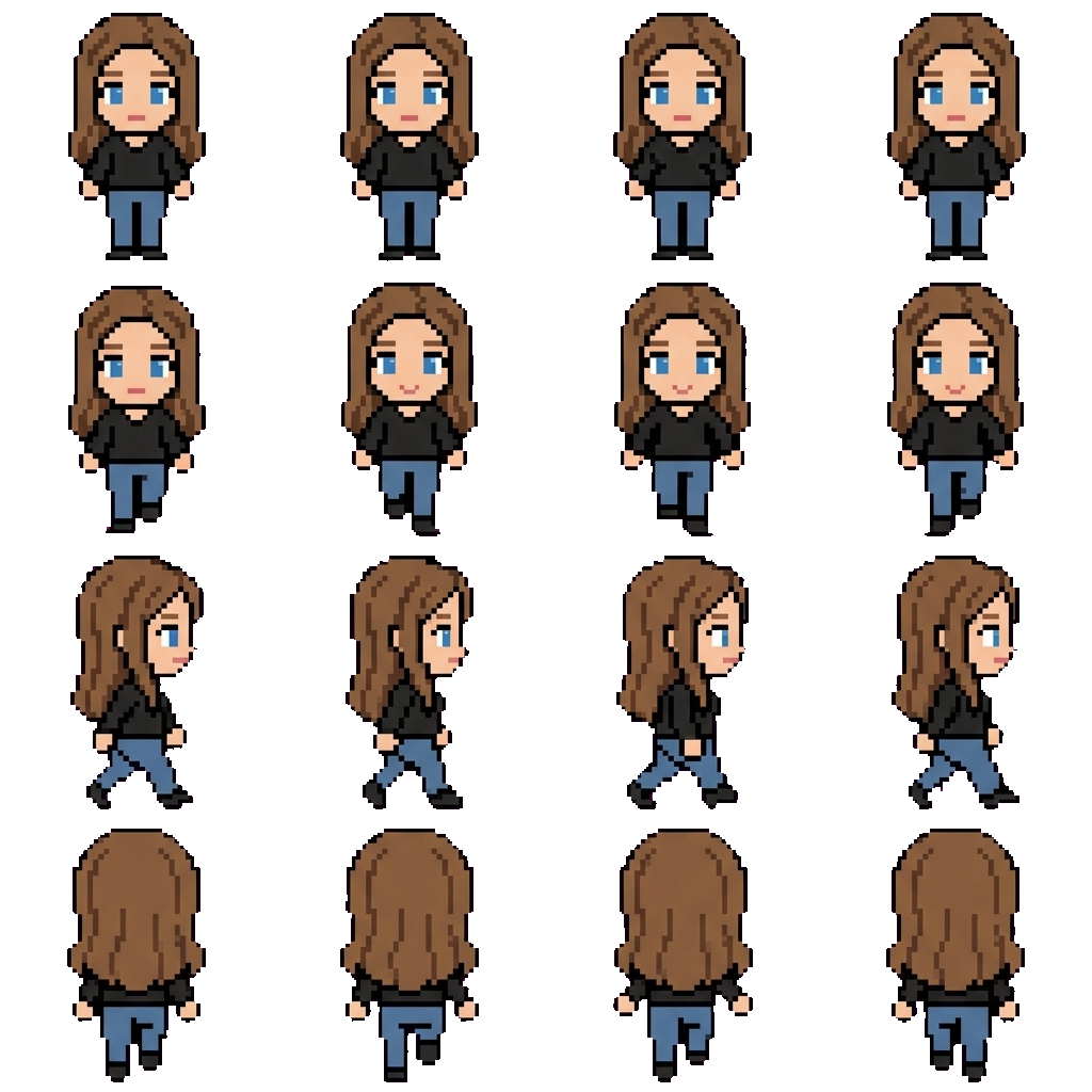 Lili movement sprite