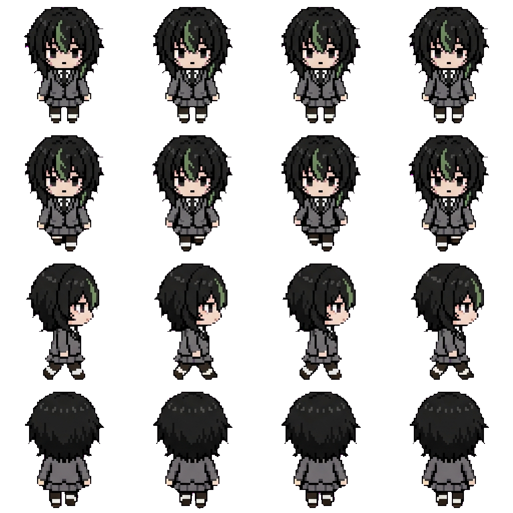 Mei Sumiko movement sprite