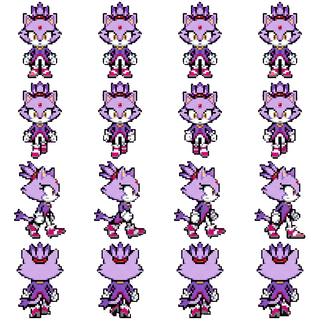 Blaze movement sprite