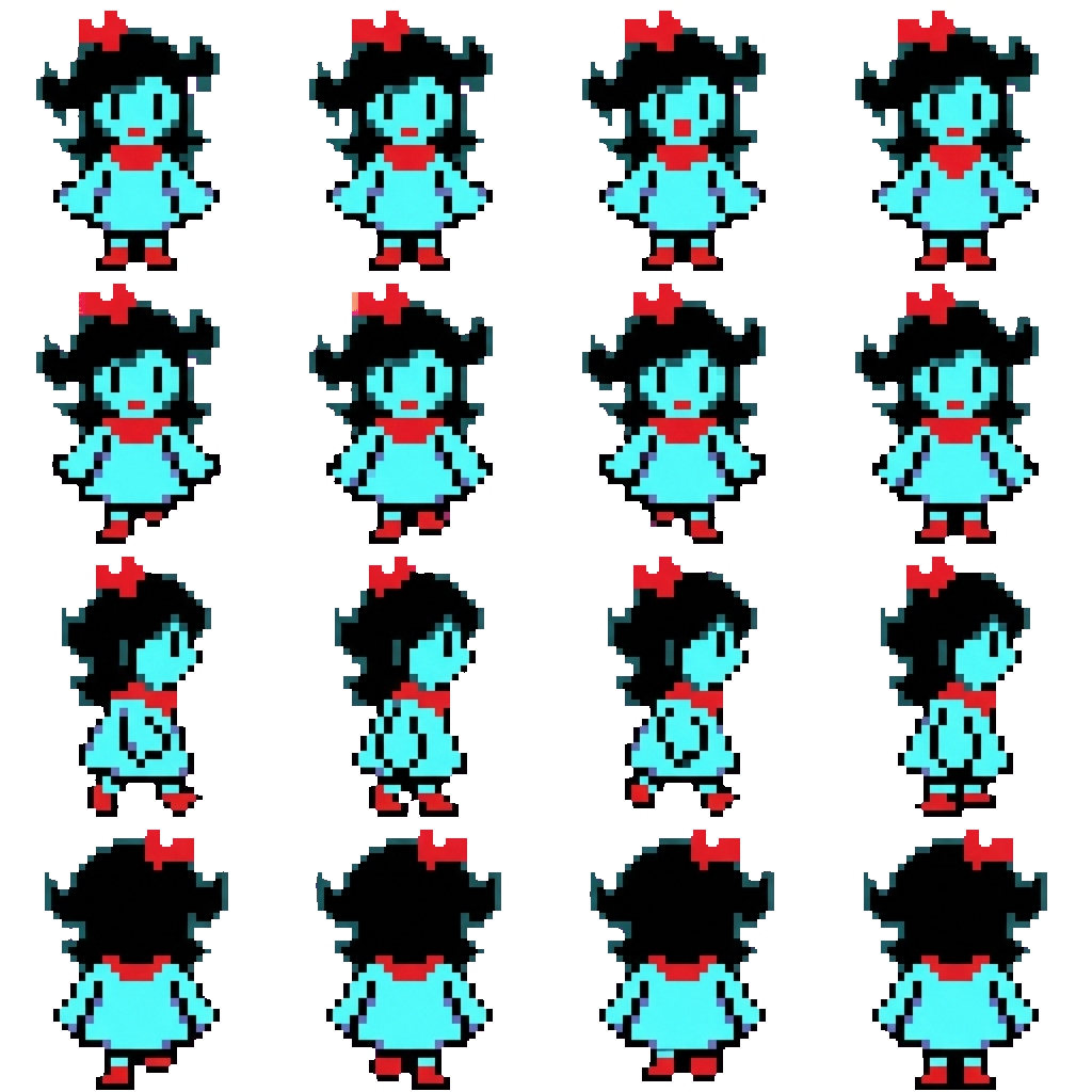 Aqua movement sprite