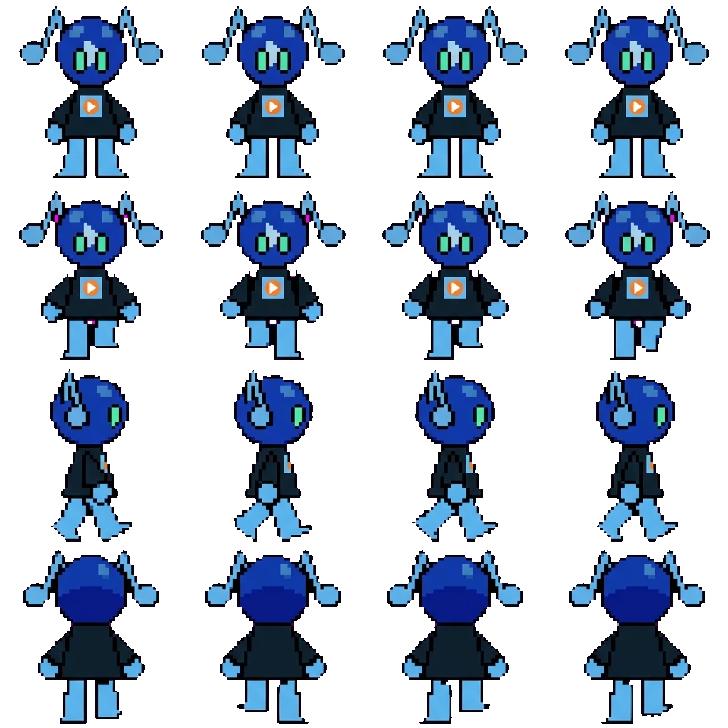 MeeDi movement sprite