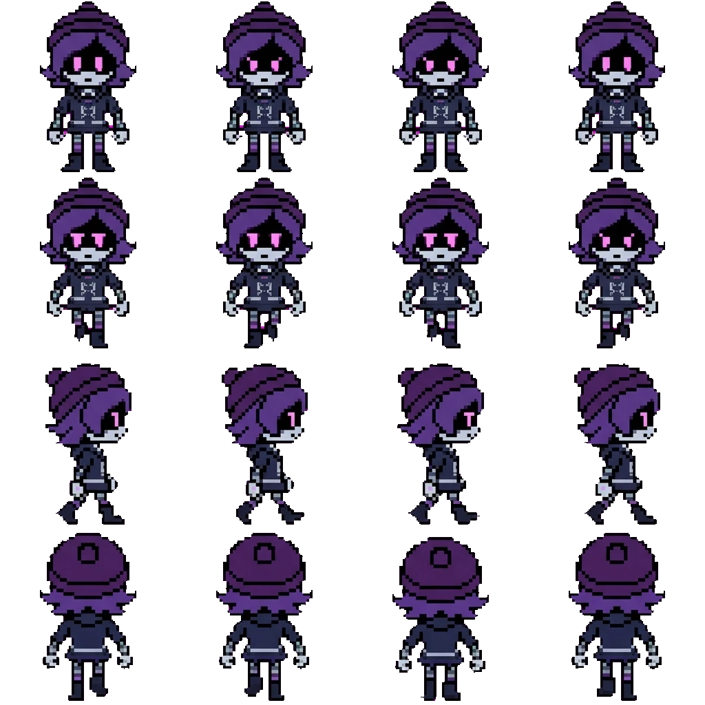 Uzi movement sprite