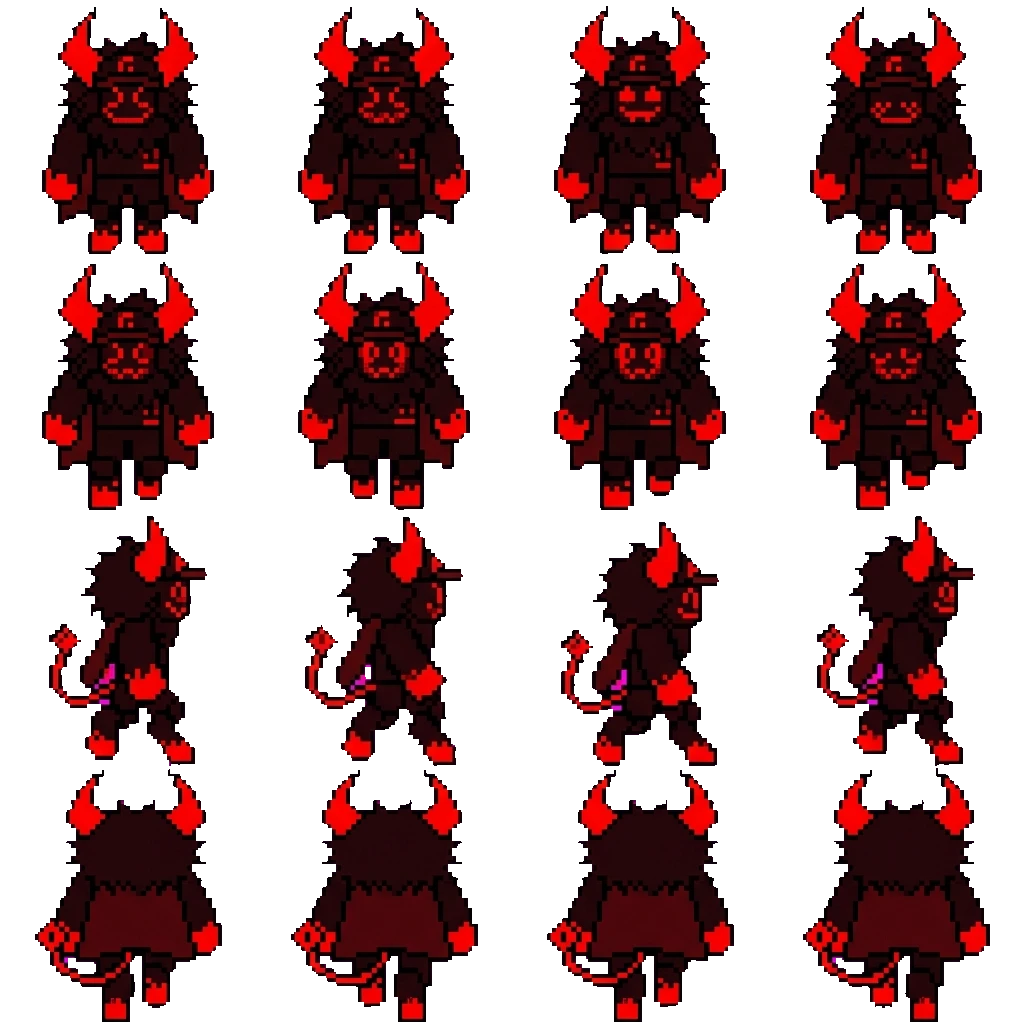 Guest 666 movement sprite