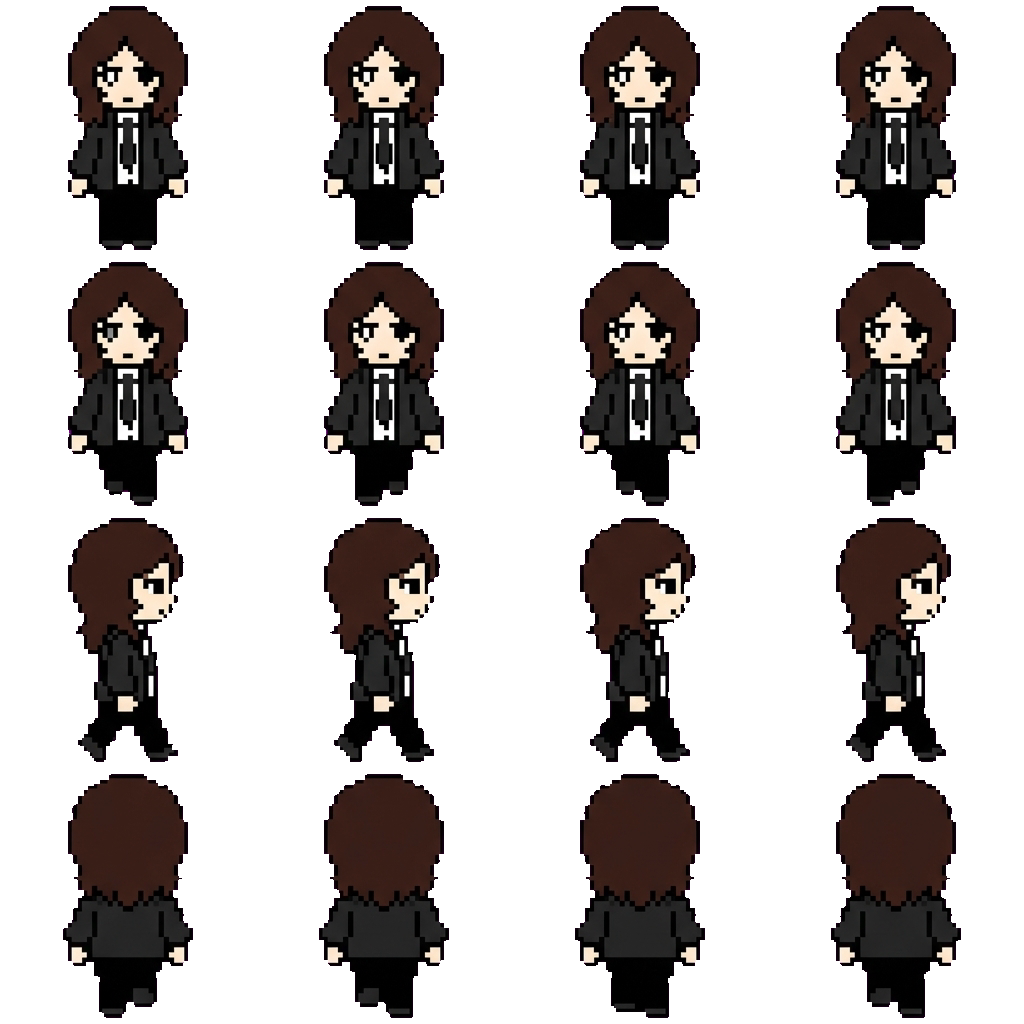 Vasilisa movement sprite