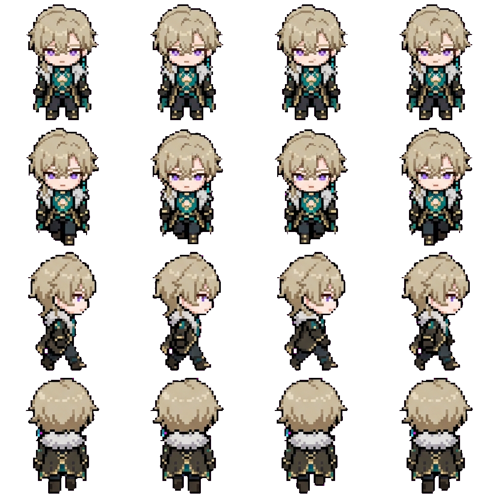 Авантюрин movement sprite