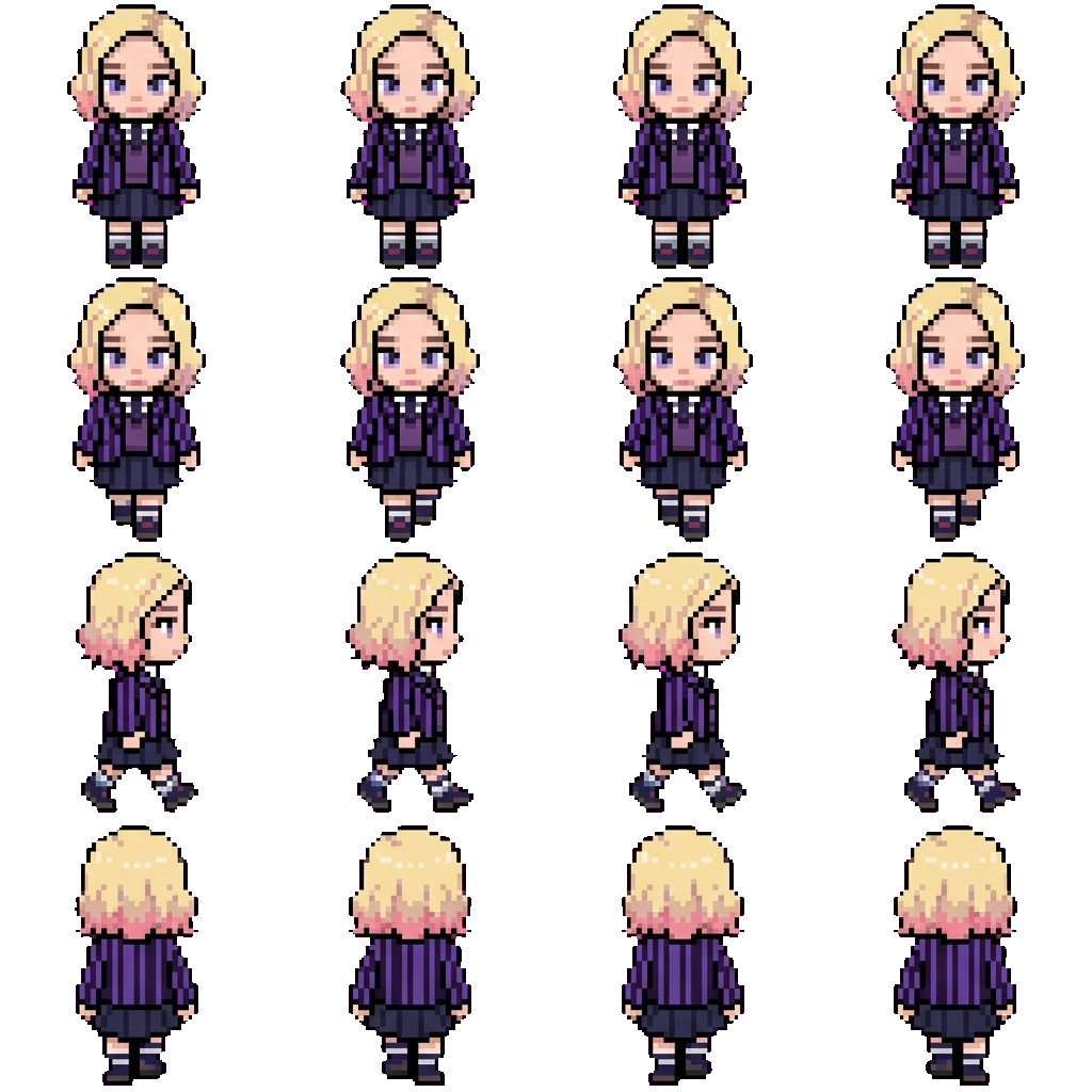 Enid Sinclair movement sprite
