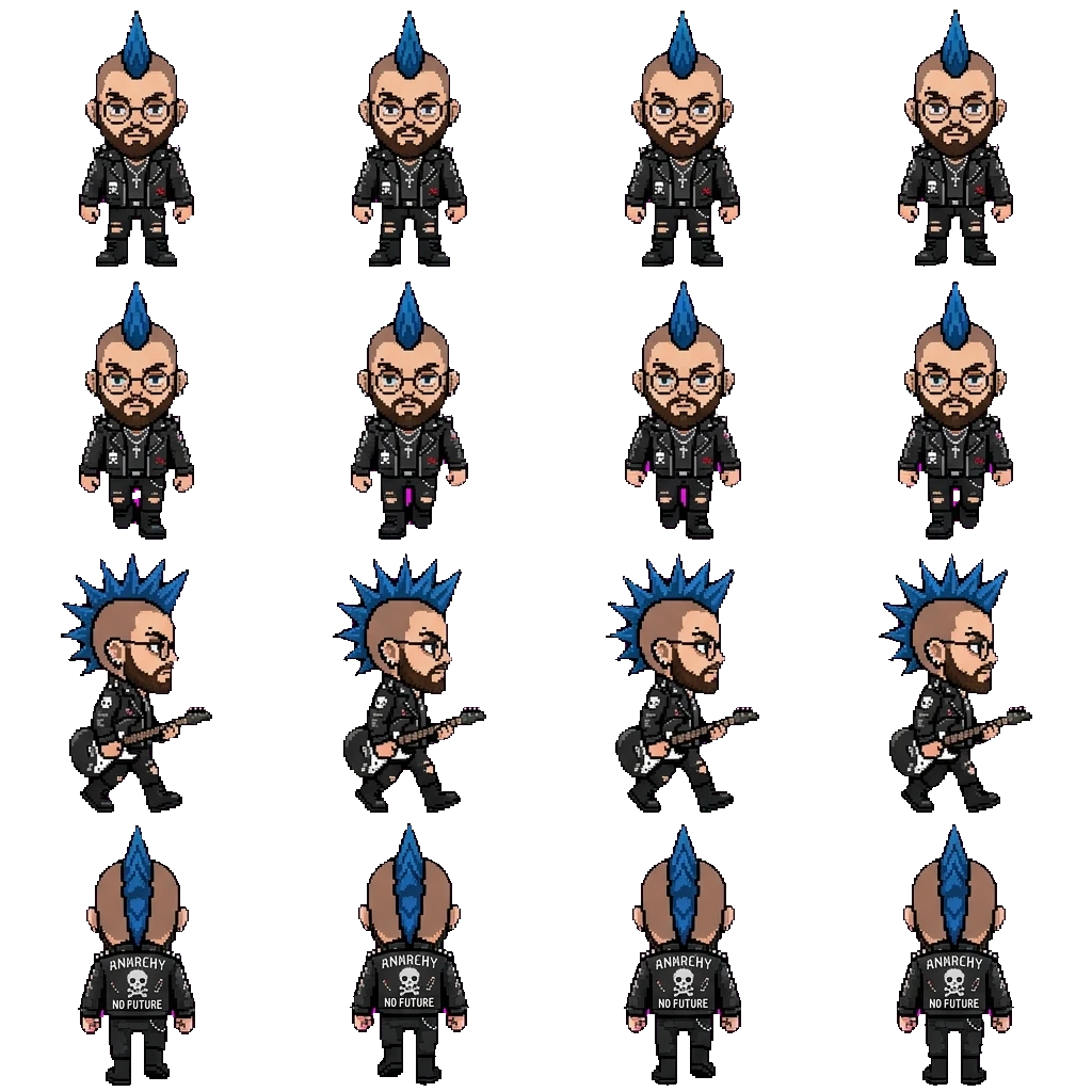 Rafael movement sprite