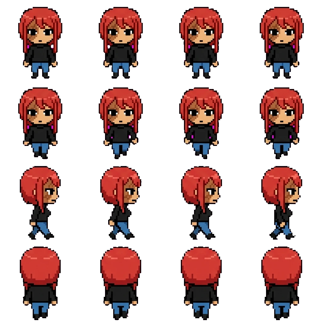 Akari movement sprite