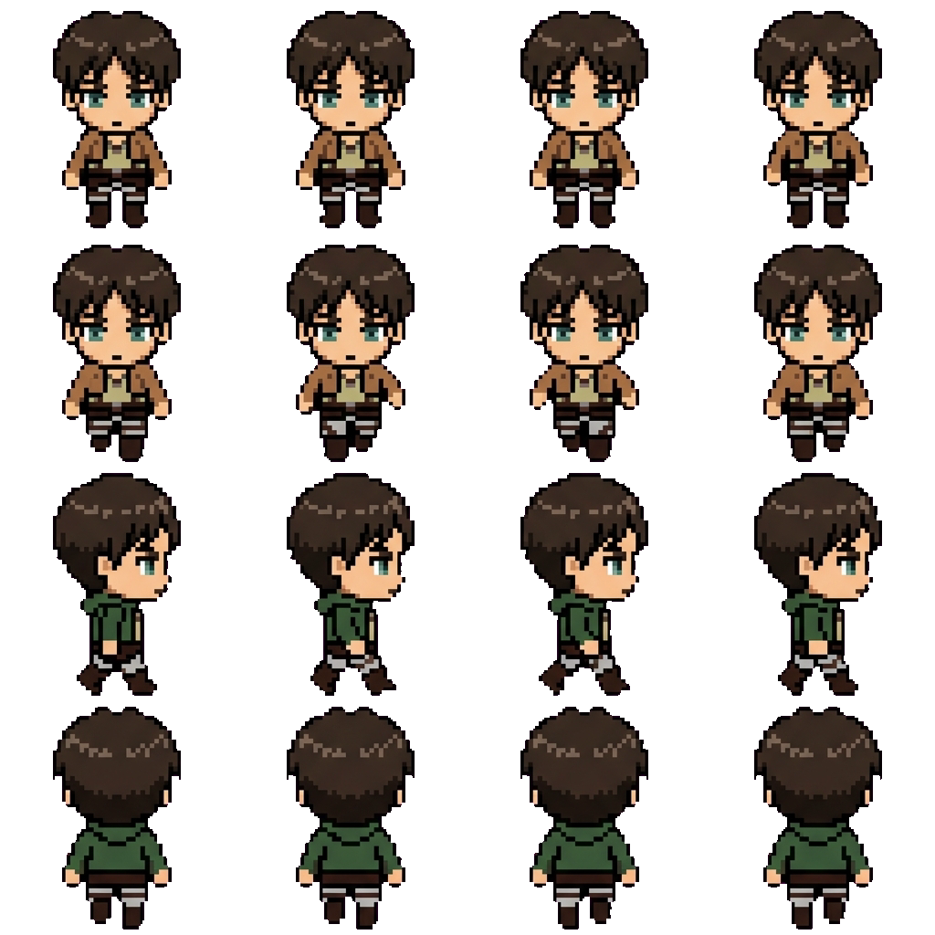 Eren movement sprite