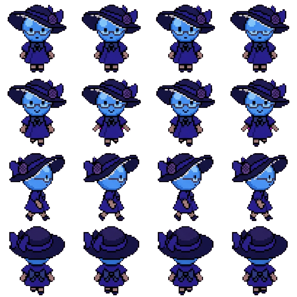 Falsity movement sprite