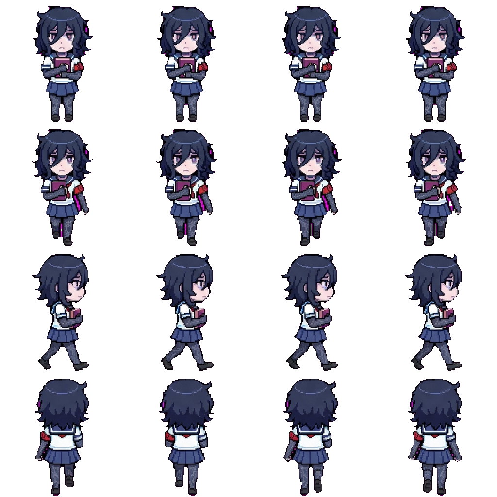 Oka ruto movement sprite