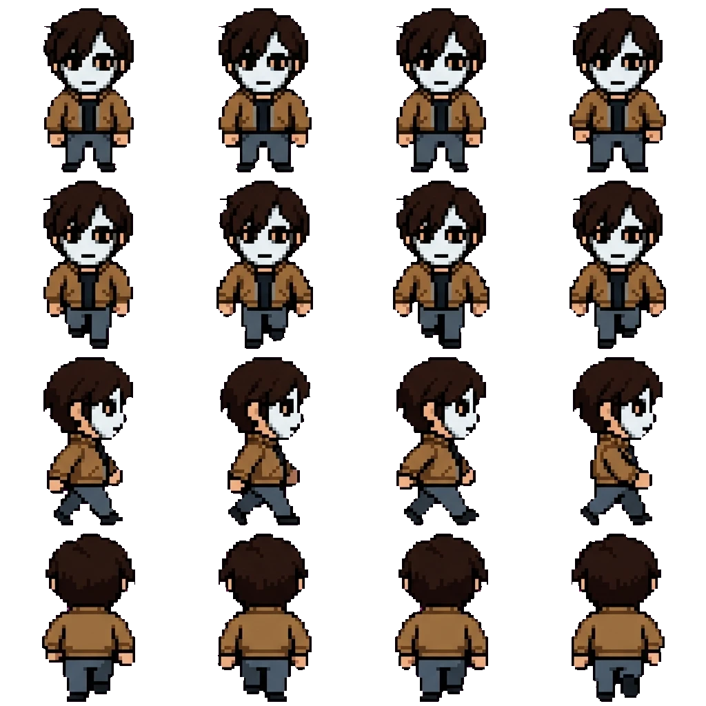 Masky movement sprite