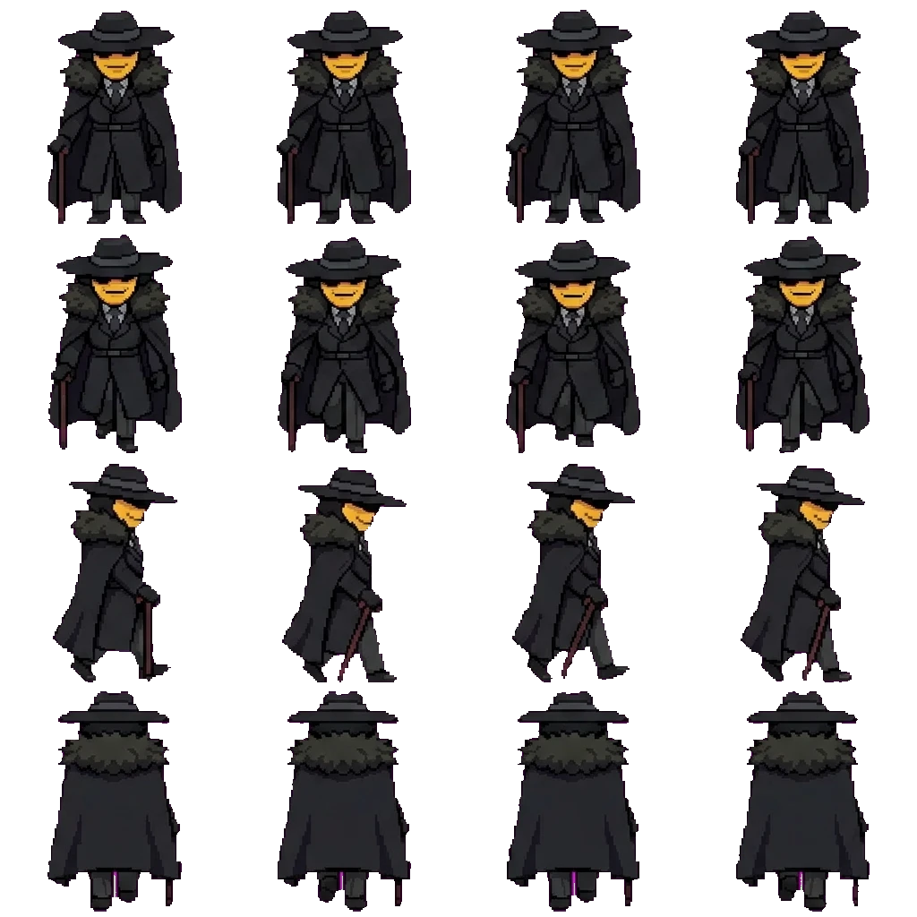 Mafioso movement sprite