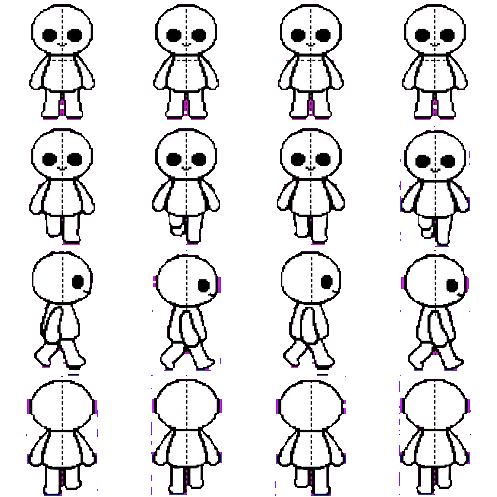 Pepe movement sprite