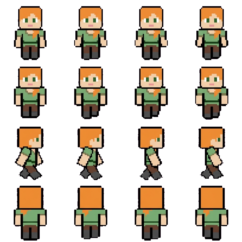 Alex movement sprite