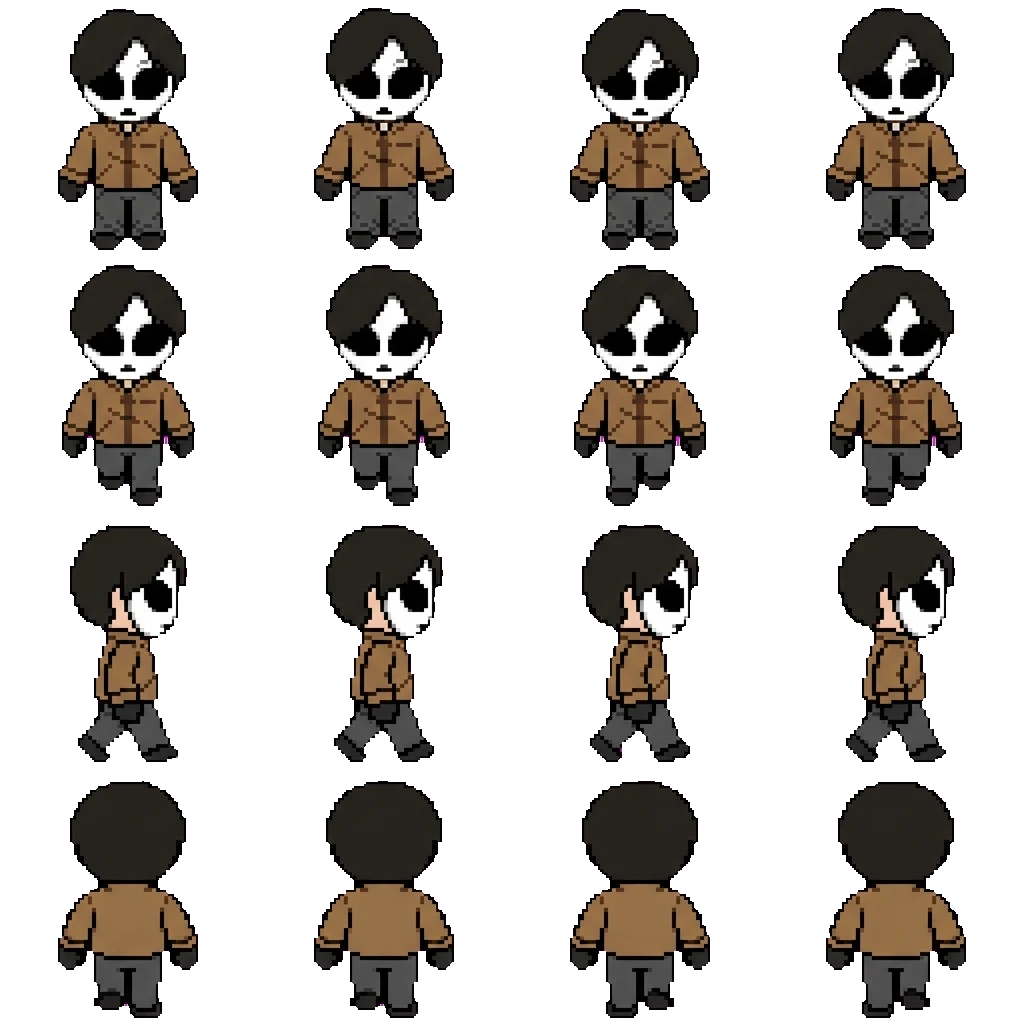Masky movement sprite