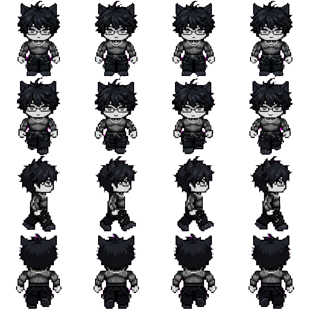 Caither Cappersen movement sprite
