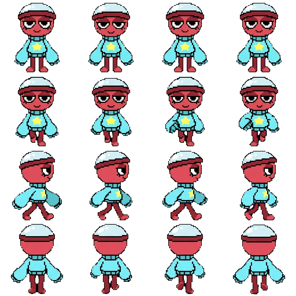 Gigi movement sprite