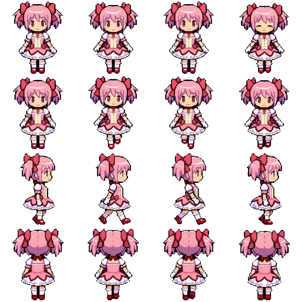 Madoka Kamane movement sprite
