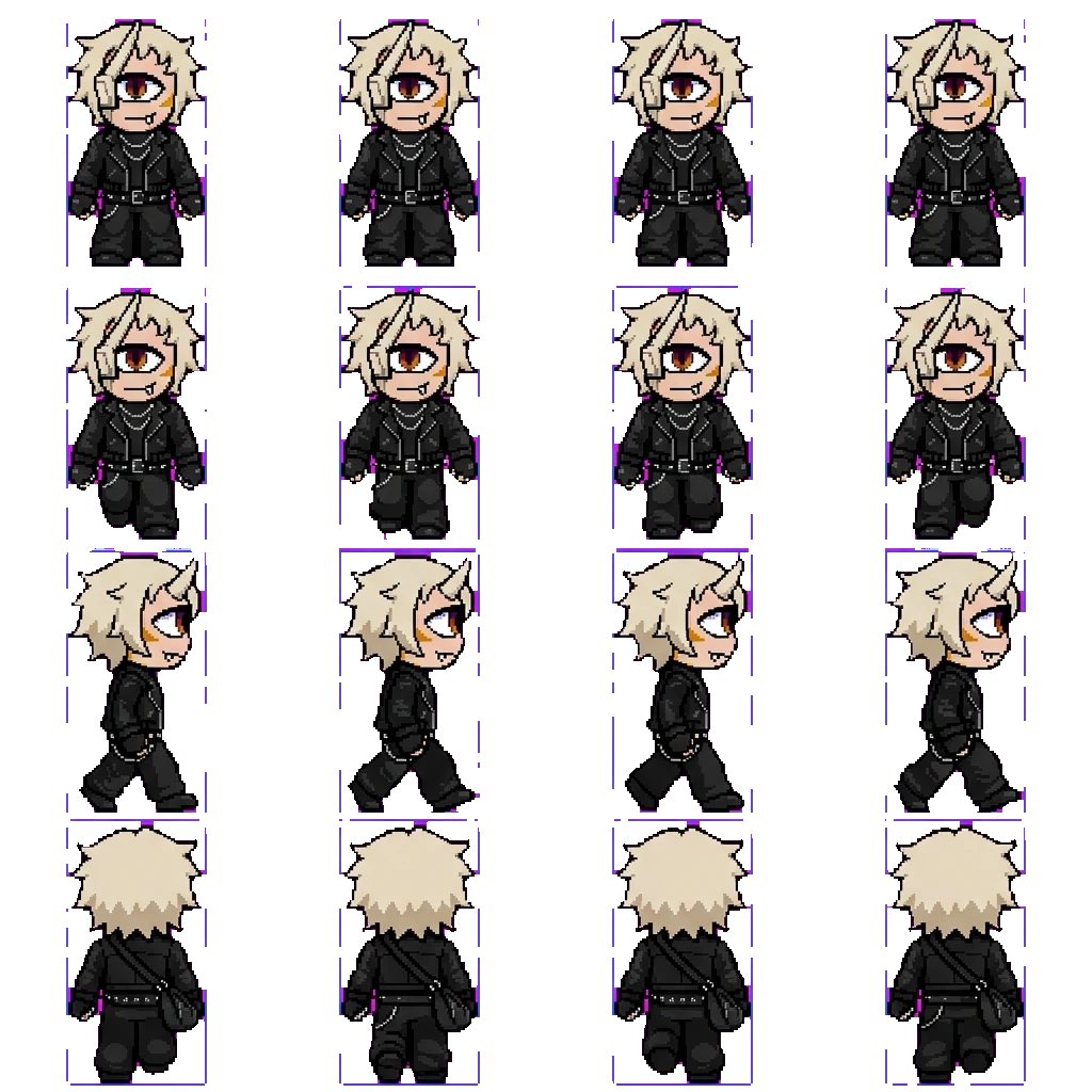 Tora movement sprite