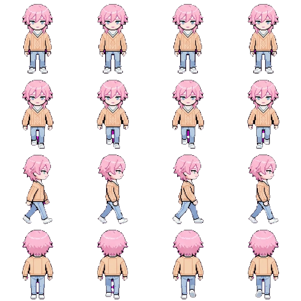 Ren movement sprite