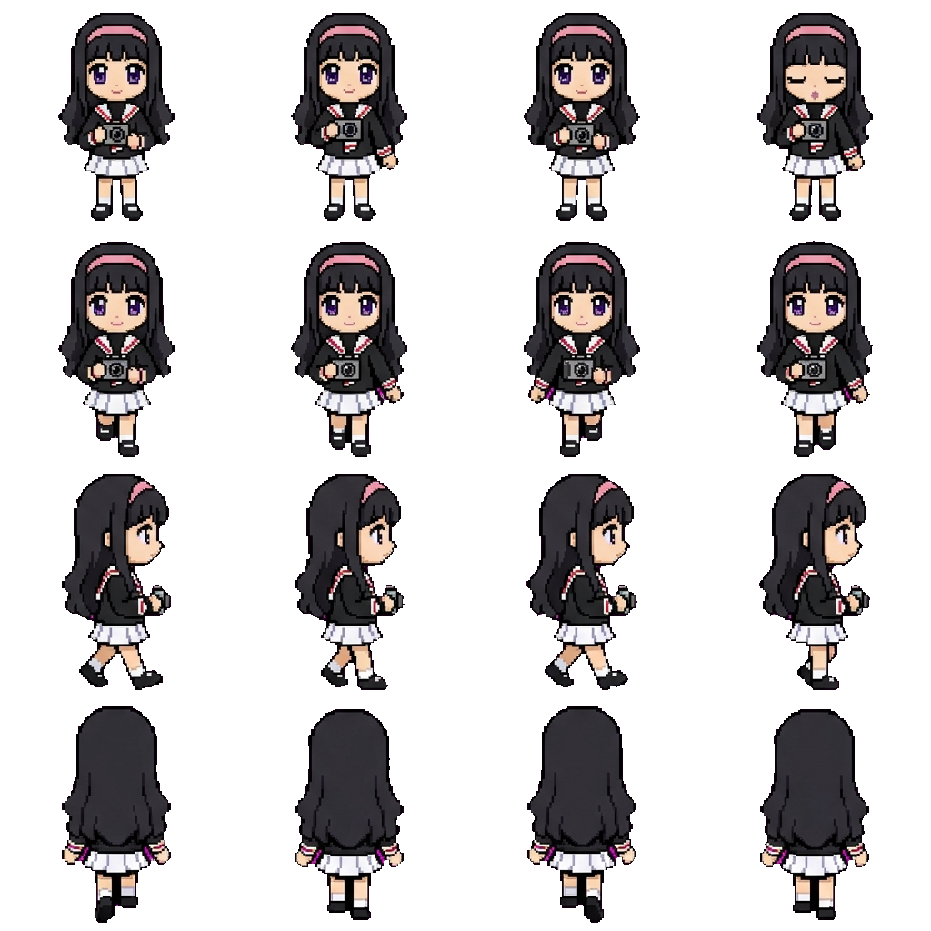 Tomoyo movement sprite