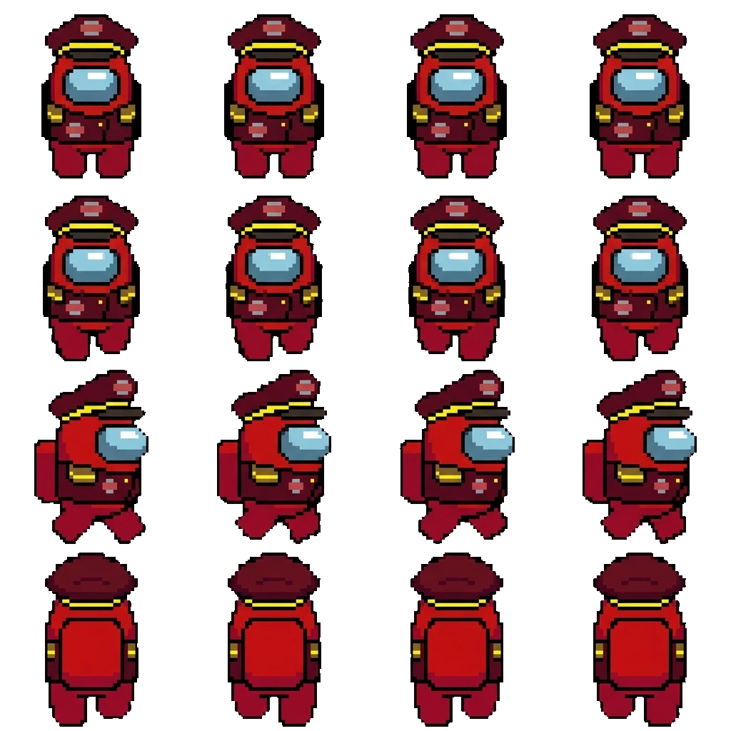 Rojo movement sprite