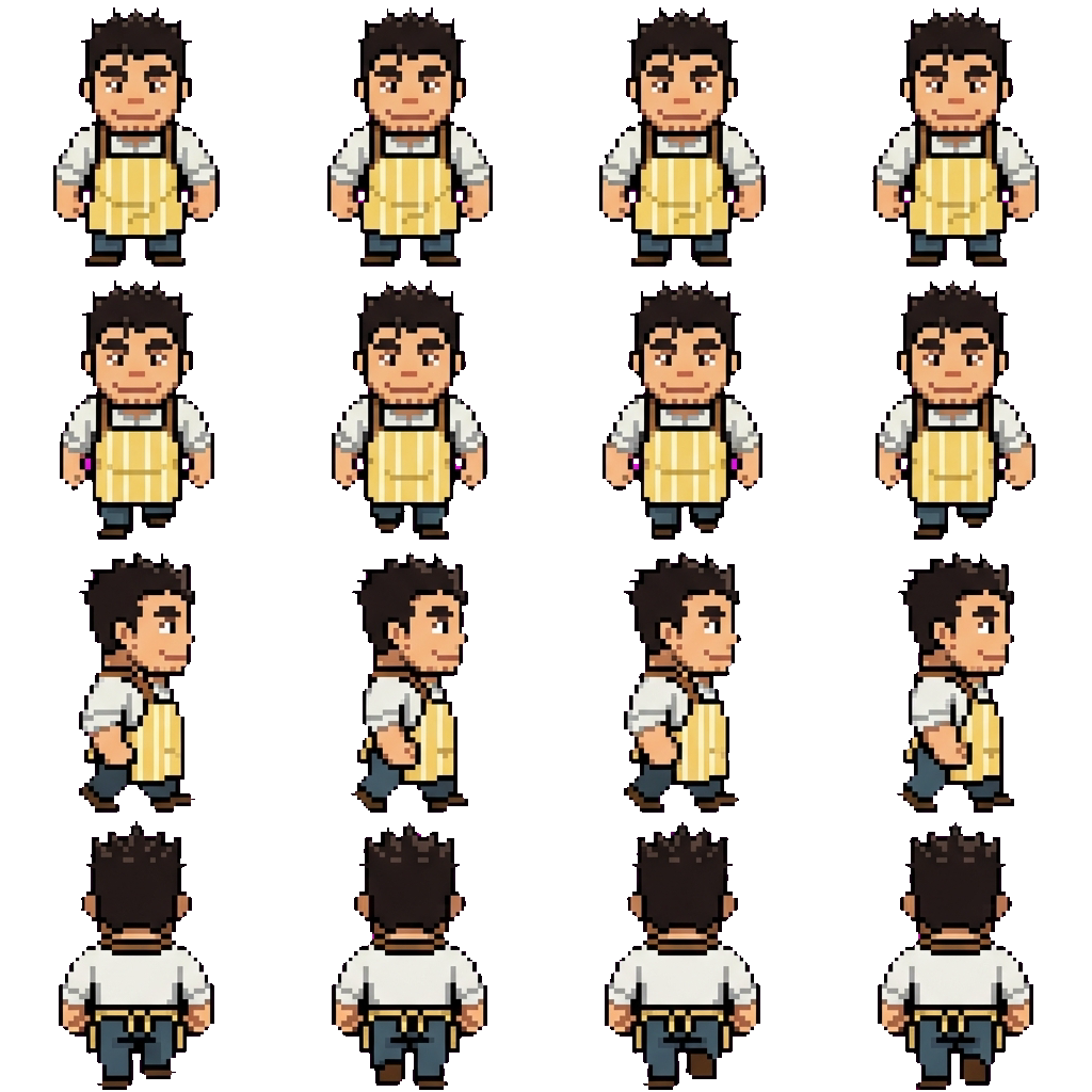 Rikido Sato movement sprite