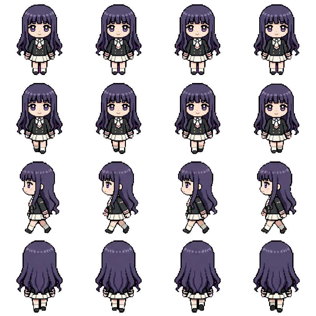 Tomoyo movement sprite