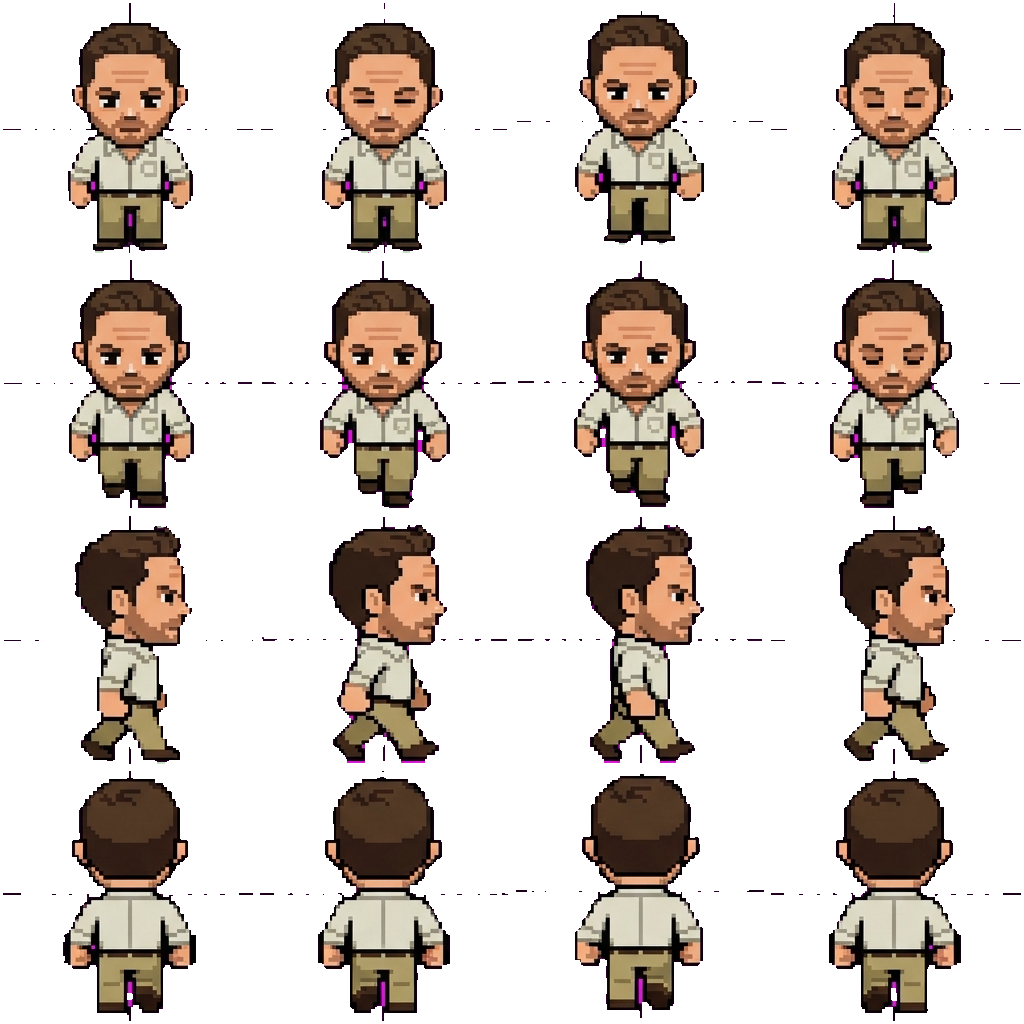 Eddie movement sprite