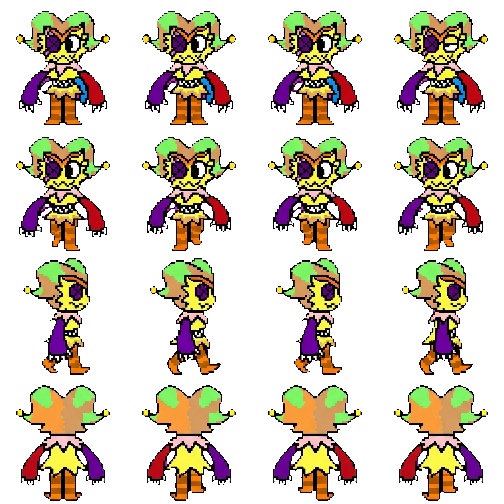 Jistir movement sprite