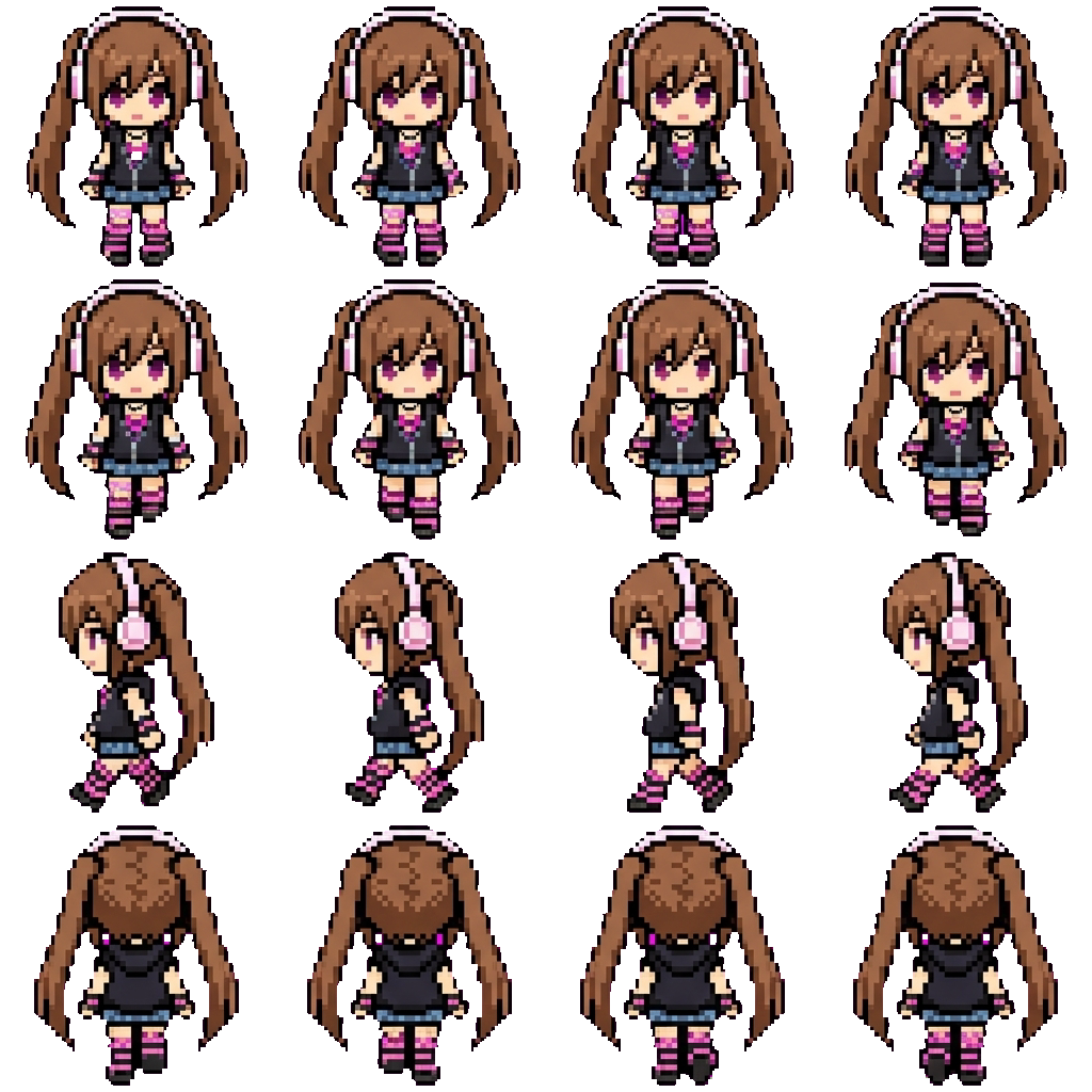 Namie movement sprite