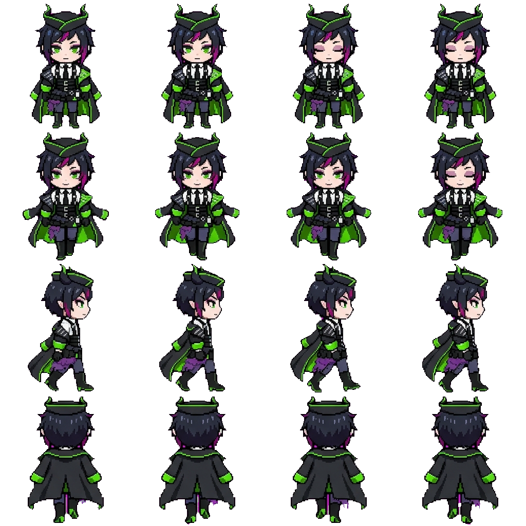 Lilia movement sprite
