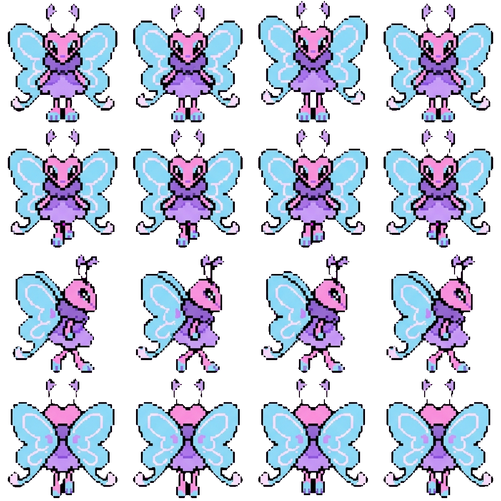 Flutter movement sprite