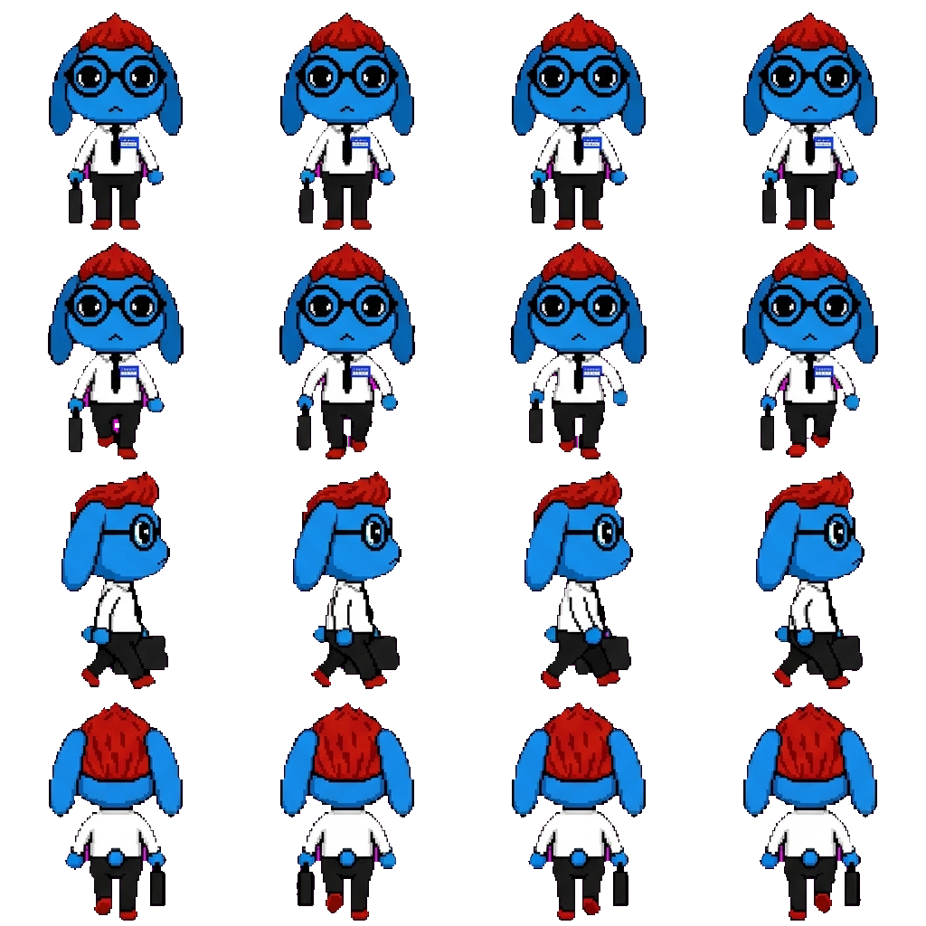Ron from accounting movement sprite