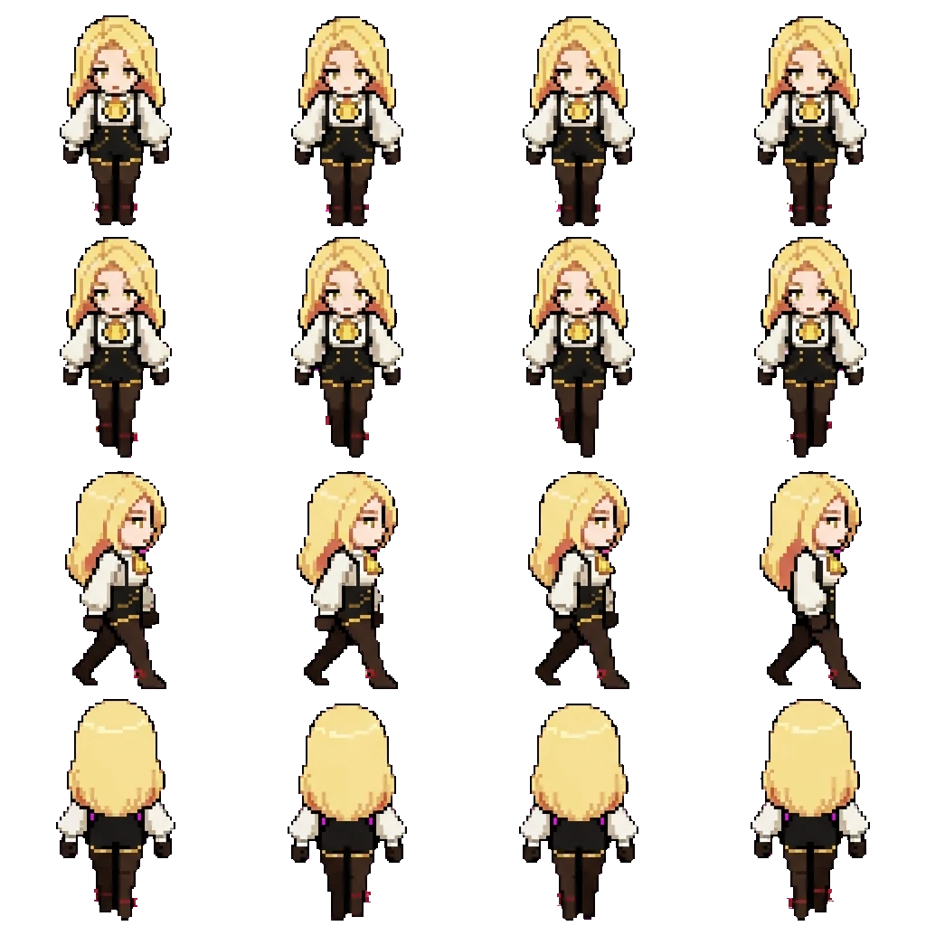 Violetta movement sprite