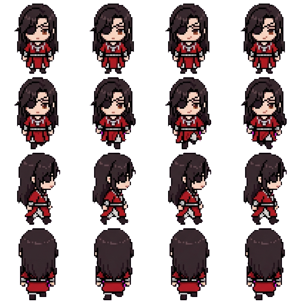 Hua Cheng movement sprite