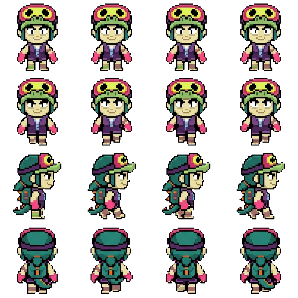 Alli movement sprite