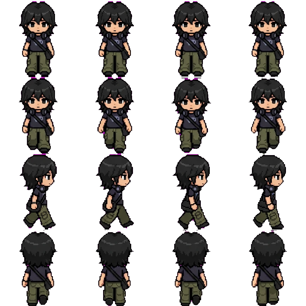 Kloe movement sprite