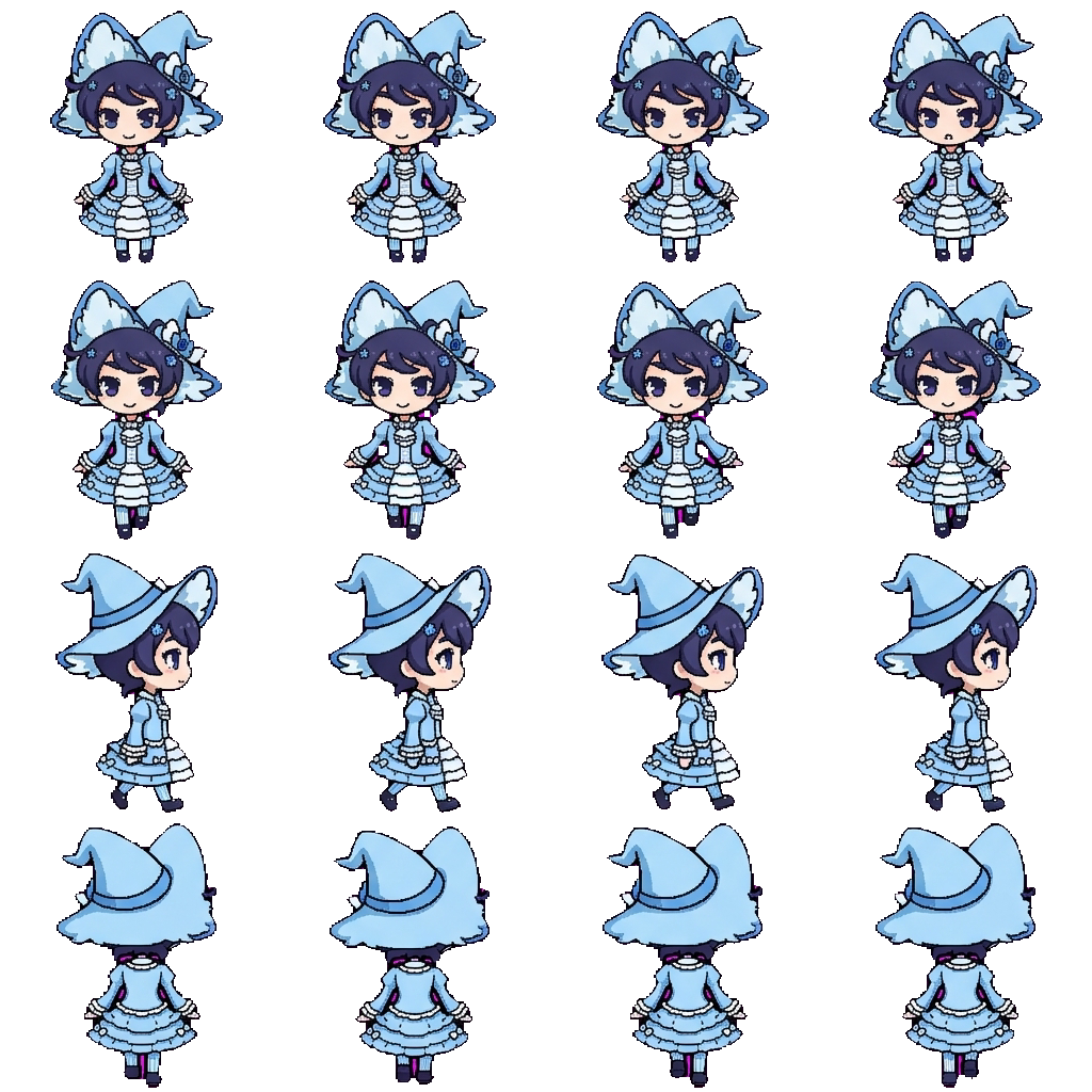 Periwinkle movement sprite
