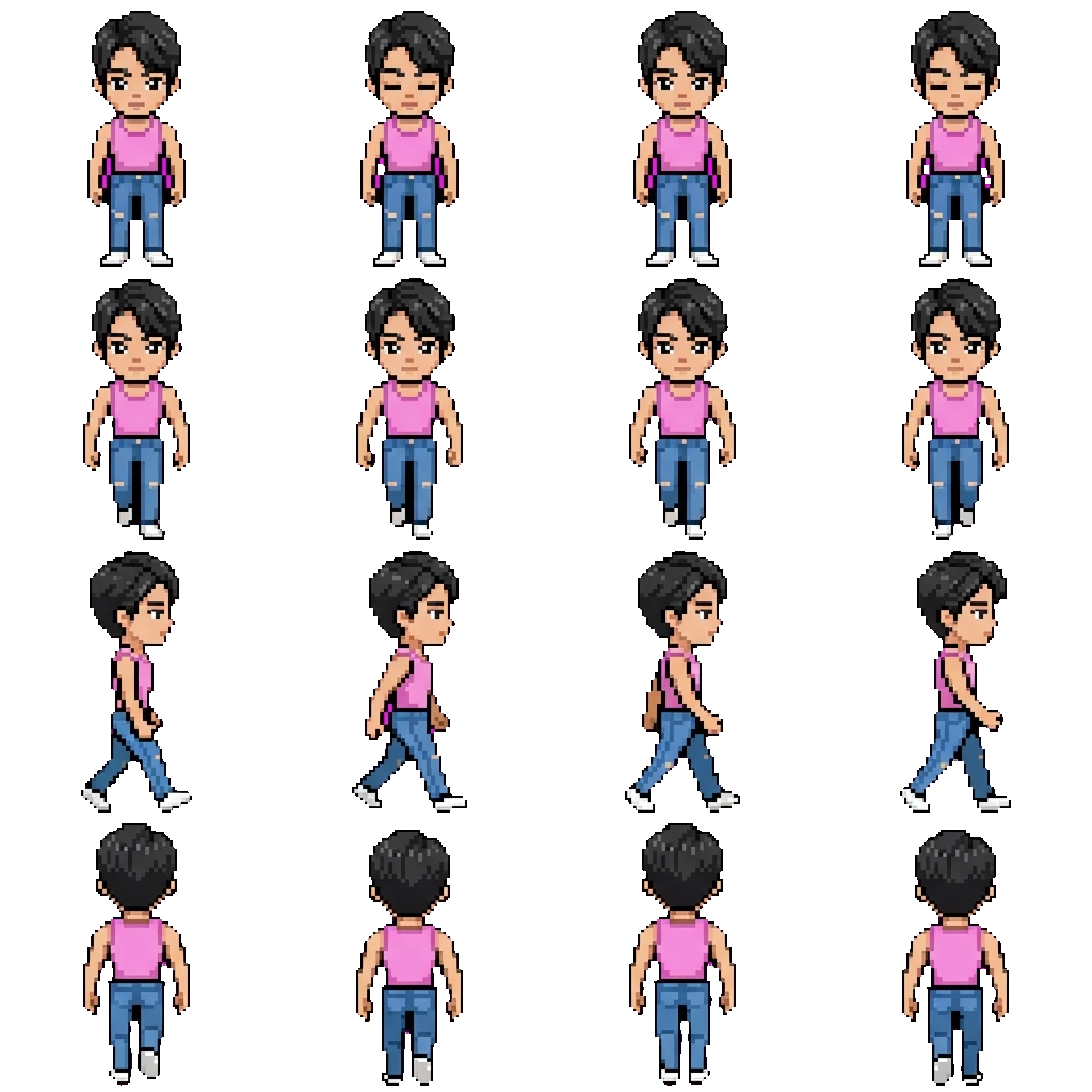Jino movement sprite